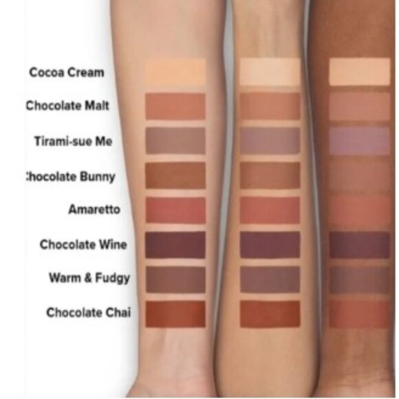 Too Faced Melted Chocolate 24 Hour Liquid Matte Eyeshadow Cocoa Cream🆕⌚📦🏃💨🚚 - Picture 5 of 9